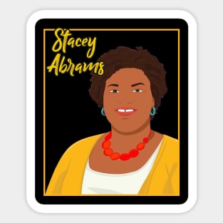 stacey abrams Sticker